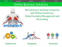 Tablet Screenshot of ammatech.com.au